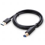 USB 3.0 Cable USB A Male to B Male Printer Scanner Cable Cord for HP, Canon, Lexmark, Epson, Dell, Xerox, Samsung etc, 6ft/2m