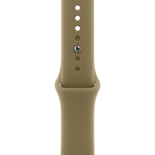Смарт-часы Apple Watch Series 12 42mm Dark Bronze Aluminum Case with Olive Sport Band — фото 2