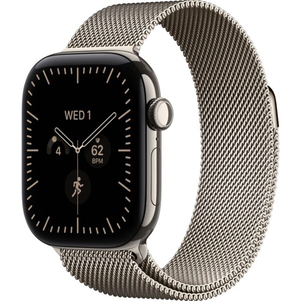Смарт-часы Apple Watch Series 12 42mm Natural Titanium Case with Natural Milanese Loop
