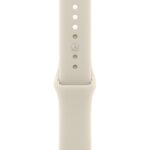 Смарт-часы Apple Watch Series 12 46mm Pearl White Ceramic Case with Sand Sport Band — фото 2