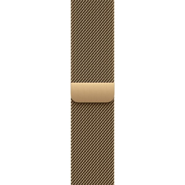 Смарт-часы Apple Watch Series 12 46mm Radiant Gold Titanium Case with Radiant Gold Milanese Loop — фото 2