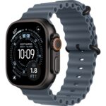 Смарт-часы Apple Watch Ultra 3 (2025) 49mm Black Titanium Case with Anchor Blue Ocean Band
