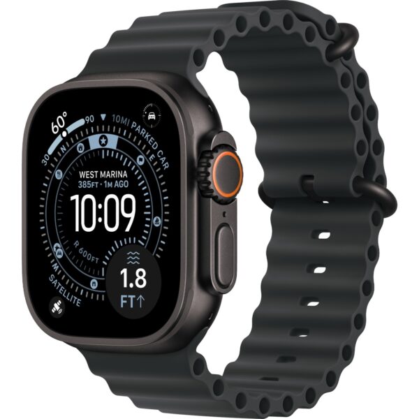 Смарт-часы Apple Watch Ultra 3 (2025) 49mm Black Titanium Case with Black Ocean Band