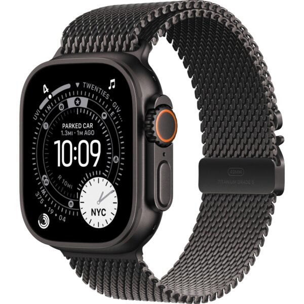 Смарт-часы Apple Watch Ultra 3 (2025) 49mm Black Titanium Case with Black Titanium Milanese Loop