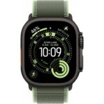 Смарт-часы Apple Watch Ultra 3 (2025) 49mm Black Titanium Case with Green/Neon Trail Loop — фото 3