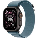 Смарт-часы Apple Watch Ultra 3 (2025) 49mm Black Titanium Case with Light Blue Alpine Loop