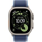 Смарт-часы Apple Watch Ultra 3 (2025) 49mm Natural Titanium Case with Blue/Bright Blue Trail Loop — фото 3