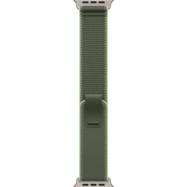 Смарт-часы Apple Watch Ultra 3 (2025) 49mm Natural Titanium Case with Green/Neon Trail Loop — фото 2