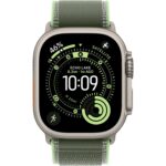 Смарт-часы Apple Watch Ultra 3 (2025) 49mm Natural Titanium Case with Green/Neon Trail Loop — фото 3