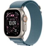 Смарт-часы Apple Watch Ultra 3 (2025) 49mm Natural Titanium Case with Light Blue Alpine Loop