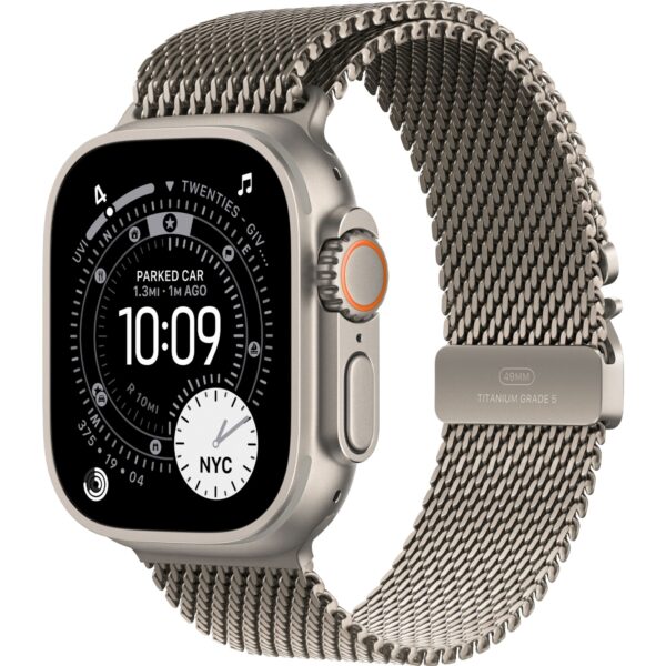 Смарт-часы Apple Watch Ultra 3 (2025) 49mm Natural Titanium Case with Natural Titanium Milanese Loop