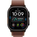 Смарт-часы Apple Watch Ultra 4 (2026) 49mm Black Titanium Case with Burgundy Alpine Loop — фото 3