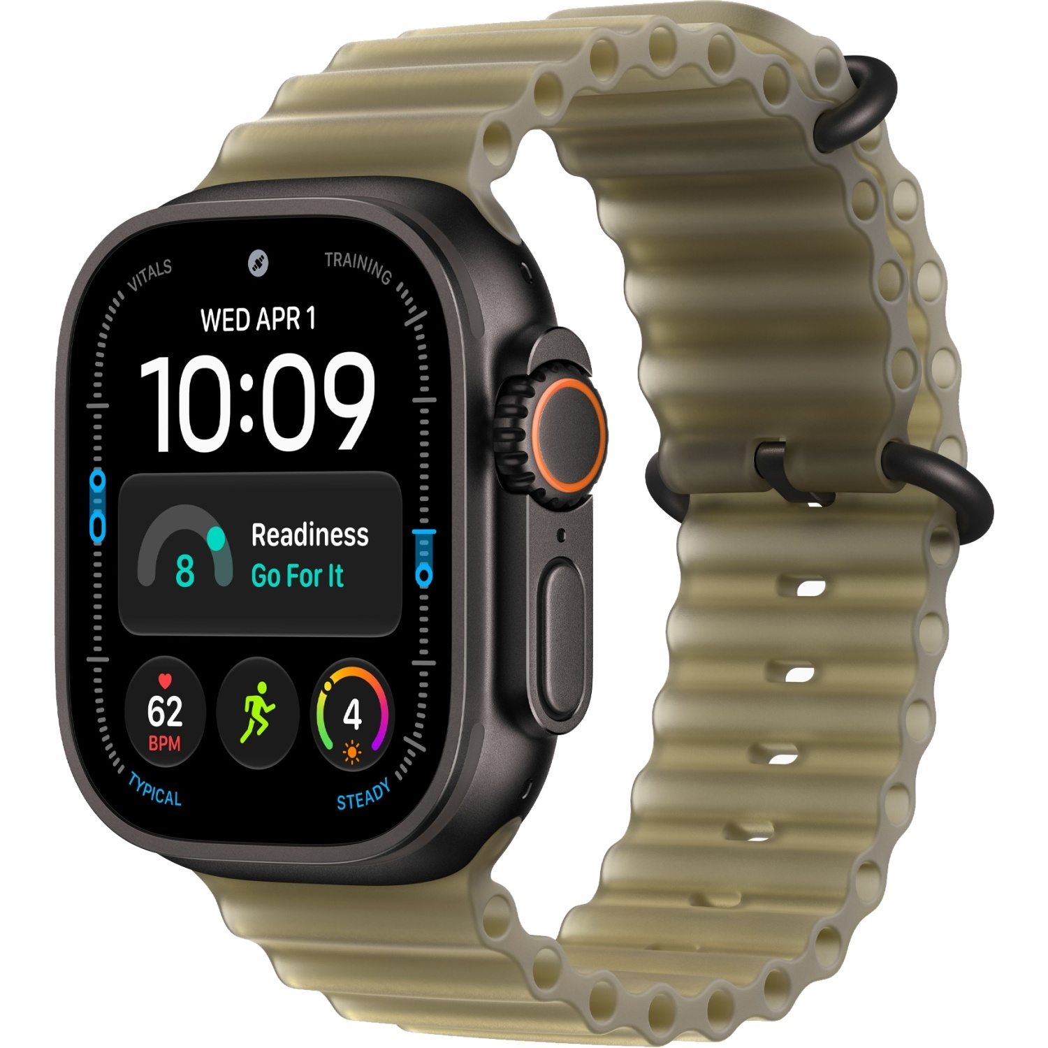 Смарт-часы Apple Watch Ultra 4 (2026) 49mm Black Titanium Case with Translucent Kelp Ocean Band Смарт-часы Apple Watch Ultra 4 (2026) 49mm Black Titanium Case with Translucent Kelp Ocean Band