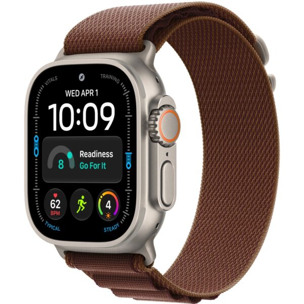 Смарт-часы Apple Watch Ultra 4 (2026) 49mm Natural Titanium Case with Burgundy Alpine Loop