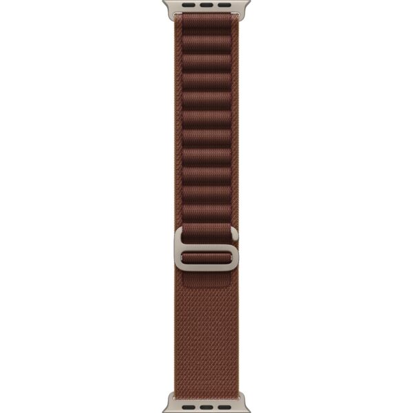Смарт-часы Apple Watch Ultra 4 (2026) 49mm Natural Titanium Case with Burgundy Alpine Loop — фото 2