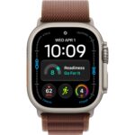 Смарт-часы Apple Watch Ultra 4 (2026) 49mm Natural Titanium Case with Burgundy Alpine Loop — фото 3