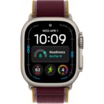 Смарт-часы Apple Watch Ultra 4 (2026) 49mm Natural Titanium Case with Burgundy Trail Loop — фото 3