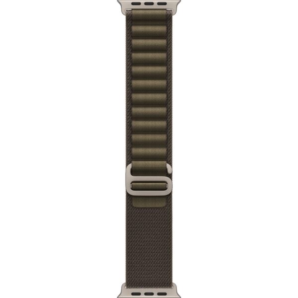 Смарт-часы Apple Watch Ultra 4 (2026) 49mm Natural Titanium Case with Dark Olive Alpine Loop — фото 2