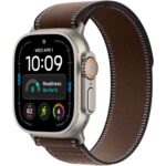 Смарт-часы Apple Watch Ultra 4 (2026) 49mm Natural Titanium Case with Dark Umber Trail Loop