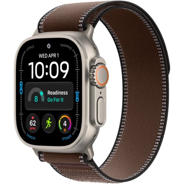 Смарт-часы Apple Watch Ultra 4 (2026) 49mm Natural Titanium Case with Dark Umber Trail Loop