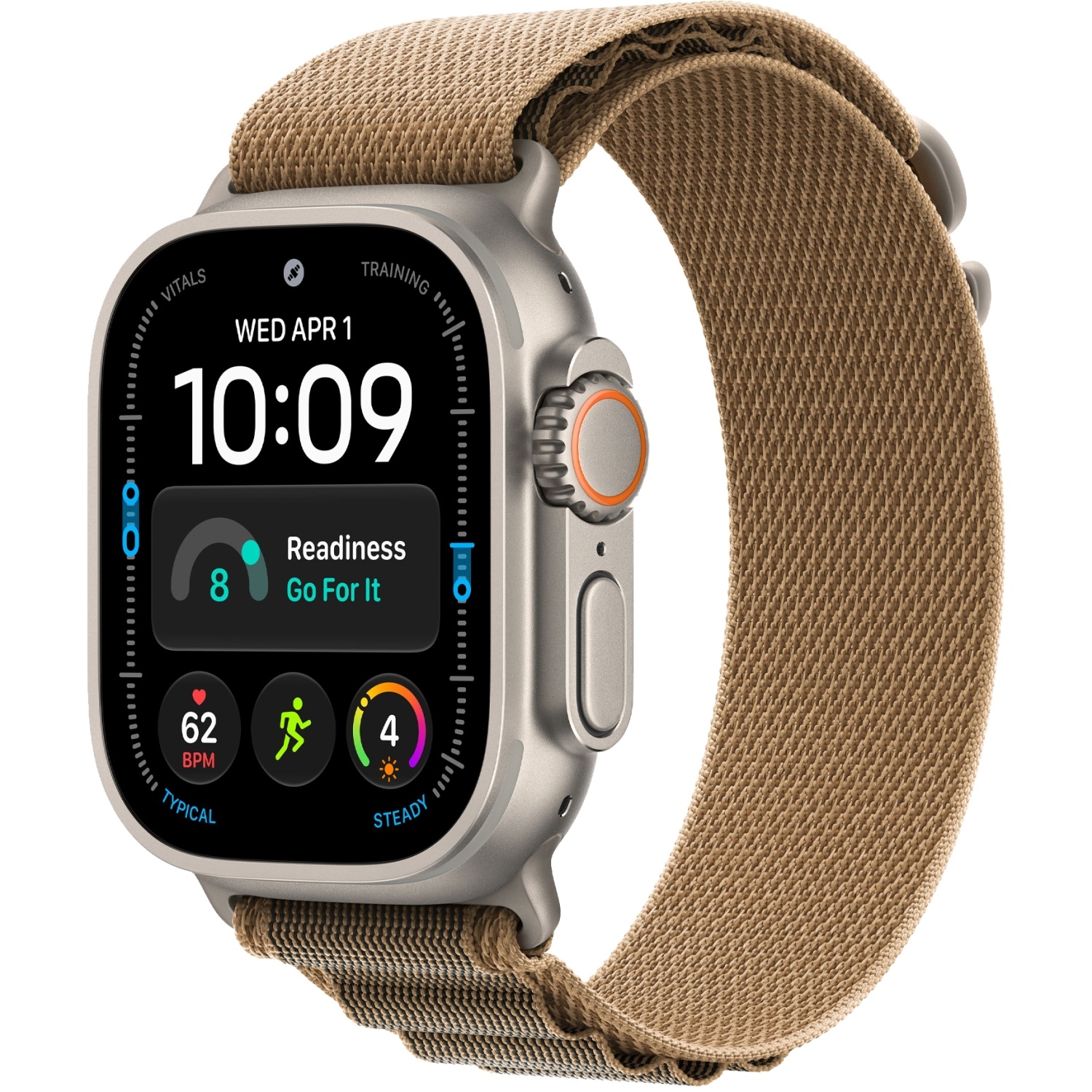 Смарт-часы Apple Watch Ultra 4 (2026) 49mm Natural Titanium Case with Desert Alpine Loop Смарт-часы Apple Watch Ultra 4 (2026) 49mm Natural Titanium Case with Desert Alpine Loop