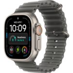 Смарт-часы Apple Watch Ultra 4 (2026) 49mm Natural Titanium Case with Translucent Black Ocean Band