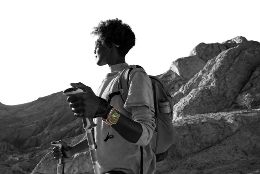 Apple Watch Ultra 4 в походе