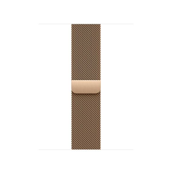 Ремешок Apple Milanese Loop 46 мм, M/L — Gold