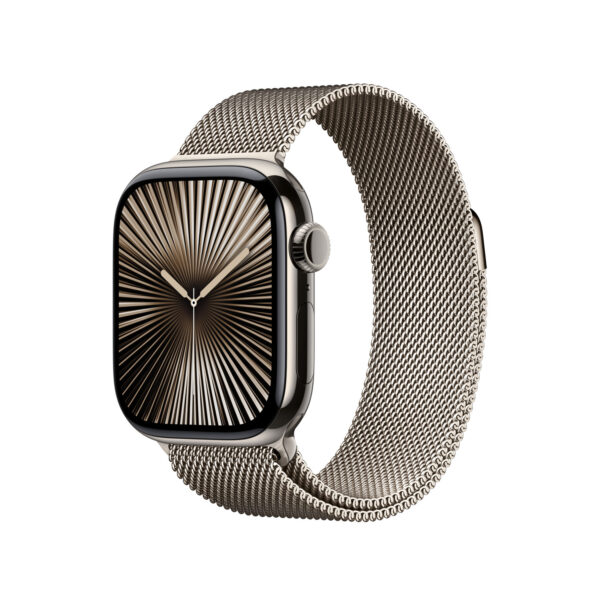 Ремешок Apple Milanese Loop 46 мм, M/L — Natural — фото 2
