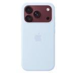 Чехол Apple Silicone Case с MagSafe для iPhone 18 Pro — Crisp Blue — фото 2