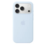 Чехол Apple Silicone Case с MagSafe для iPhone 18 Pro — Crisp Blue — фото 3