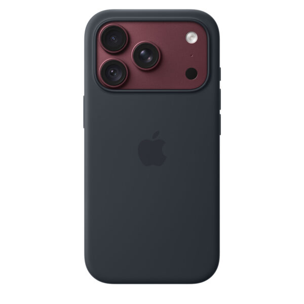 Чехол Apple Silicone Case с MagSafe для iPhone 18 Pro — Navy Blue — фото 2