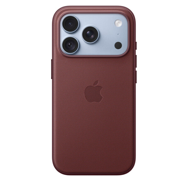 Чехол Apple TechWoven Case с MagSafe для iPhone 18 Pro — Burgundy — фото 2