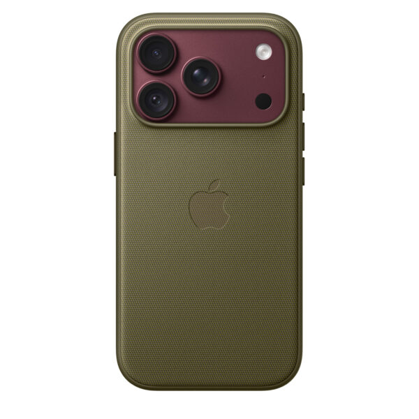 Чехол Apple TechWoven Case с MagSafe для iPhone 18 Pro — Olive — фото 2
