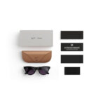 Комплект поставки — Ray-Ban Skyler (Gen 1) Shiny Black, линзы Transitions Amethyst, размер M (RW4010)