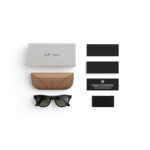 Комплект поставки — Ray-Ban Skyler (Gen 1) Shiny Black, линзы G-15 Green, размер M (RW4010)
