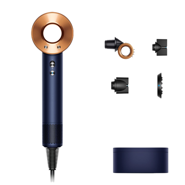 Фен Dyson Supersonic HD15 Prussian Blue/Rich Copper (с кейсом)