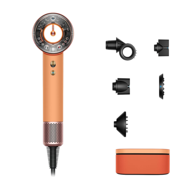 Фен Dyson Supersonic Nural HD16 Ceramic Apricot/Topaz (с кейсом)