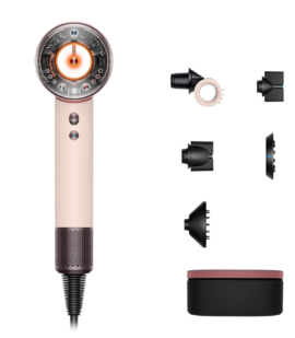 Фен Dyson Supersonic Nural HD16 Ceramic Pink/Rose Gold (с кейсом) (с евро розеткой)