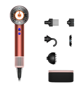 Фен Dyson Supersonic Nural HD16 Curly+Coily Strawberry Bronze/Blush Pink (с кейсом)
