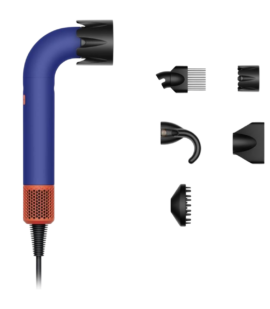 Фен Dyson Supersonic r Professional HD18 Curly+Coily Vinca Blue/Topaz