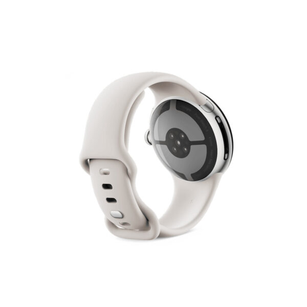 Google Pixel Watch 4 41 мм Polished Silver / Porcelain
