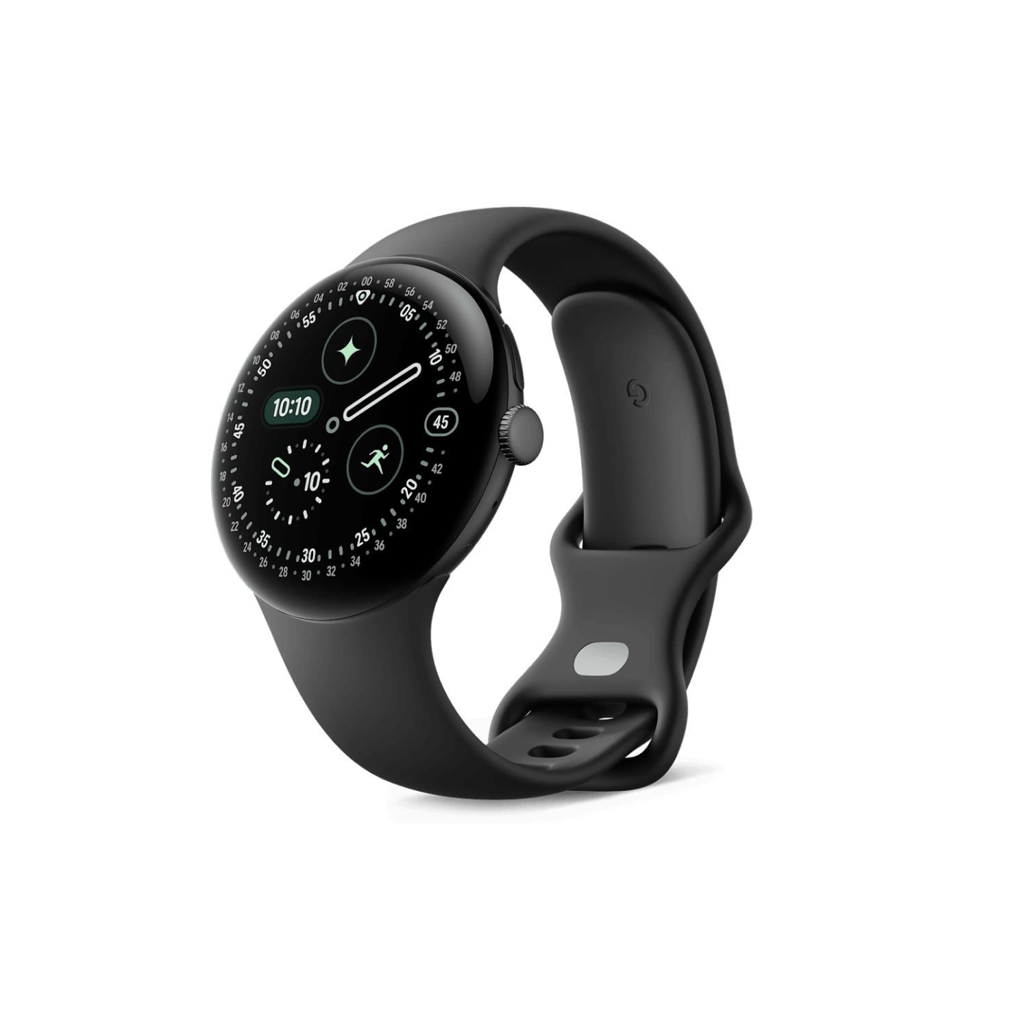 Google Pixel Watch 4 45 мм Matte Black / Obsidian