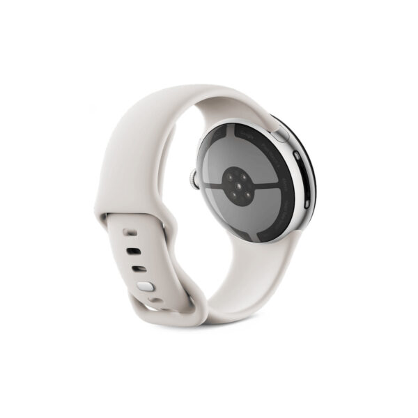 Google Pixel Watch 4 45 мм Polished Silver / Porcelain