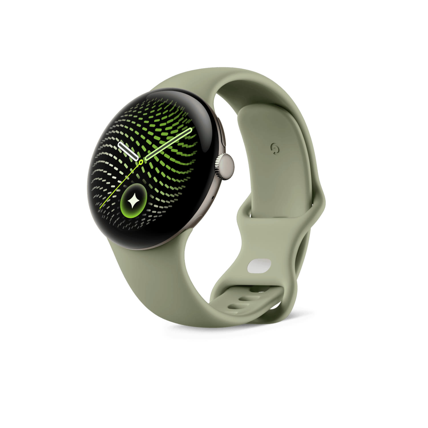 Google Pixel Watch 5 45 мм Satin Pyrite / Olive