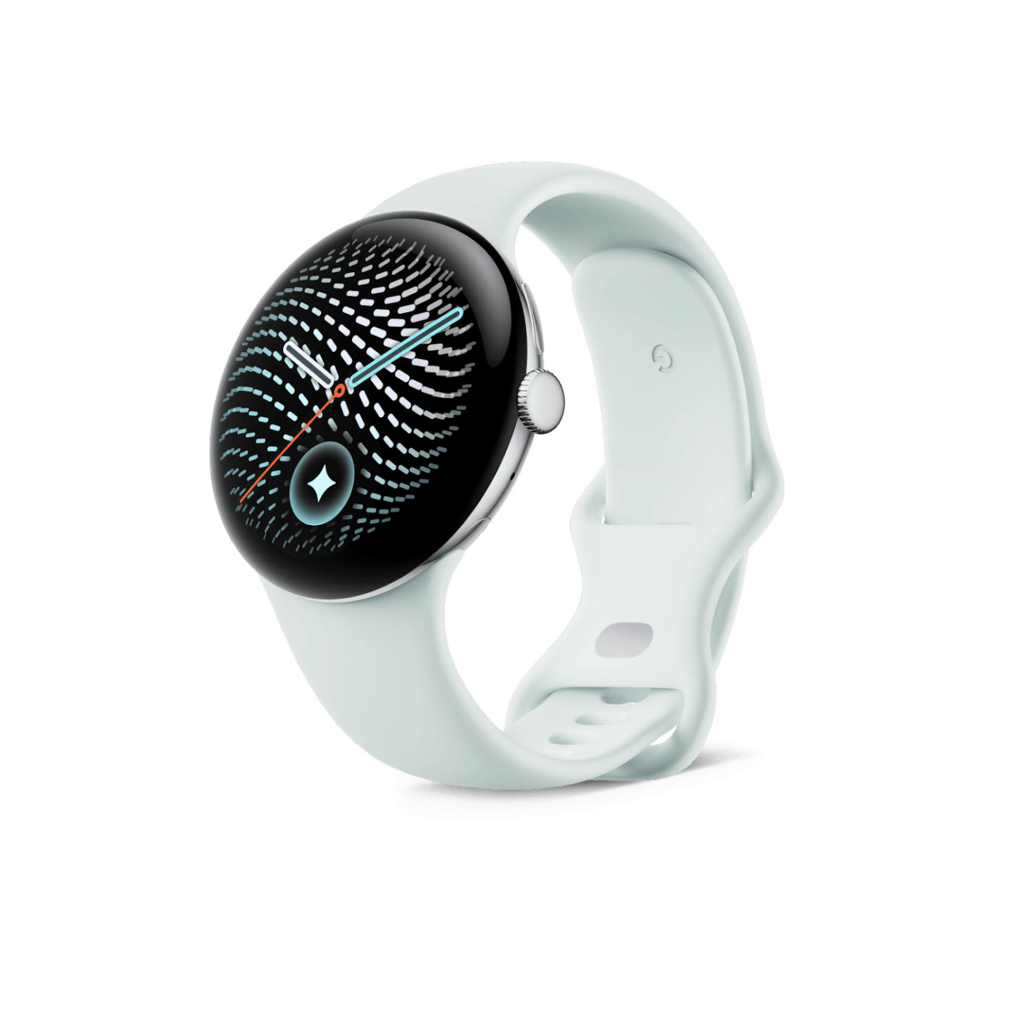 Google Pixel Watch 5 45 мм Polished Silver / Fog