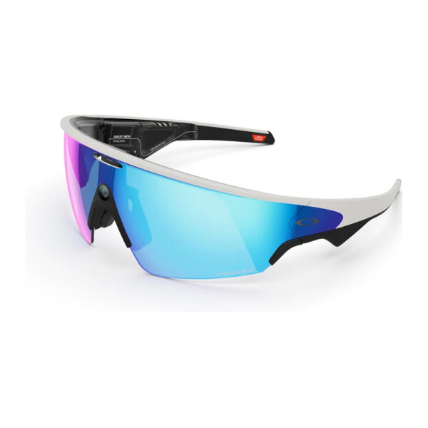 Спортивные умные очки Oakley Vanguard White, линзы Prizm Sapphire