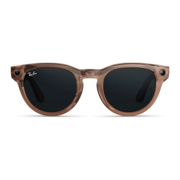 Умные очки Ray-Ban Headliner (Gen 2) Matte Peach, линзы Transitions Grey