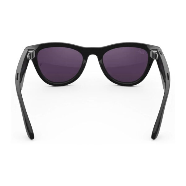 Умные очки Ray-Ban Skyler (Gen 1) Shiny Black, линзы Transitions Amethyst