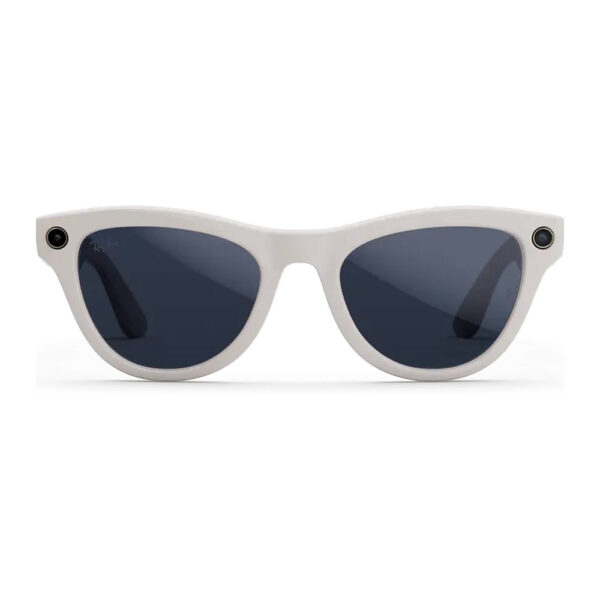 Умные очки Ray-Ban Skyler (Gen 2) Shiny Chalky Gray, линзы Transitions Sapphire